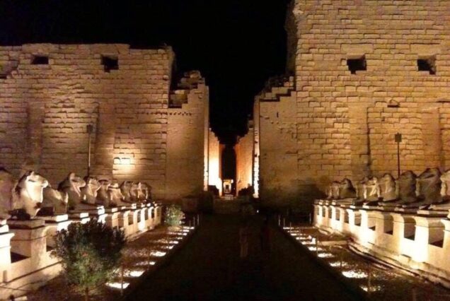 Sound and Light Show – Karnak Temple